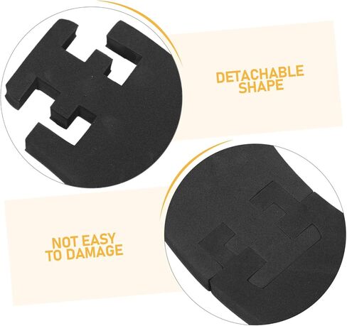 LALAFINA Dartboard Surround Ring Eva Wall Protector 4-Segment 680x450mm Thick 2cm Professional Dartboard Edge Shield for Game Room and Beginners in Kuwait