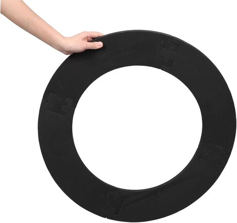 LALAFINA Dartboard Surround Ring Eva Wall Protector 4-Segment 680x450mm Thick 2cm Professional Dartboard Edge Shield for Game Room and Beginners in Kuwait