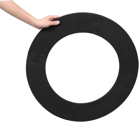 Eva Dartboard Wall Guard with Shock Absorption and Impact Absorption for Game Room and Garage Dart Games, Black Dartboard Surround Ring Protector for Renters and Starters in Kuwait