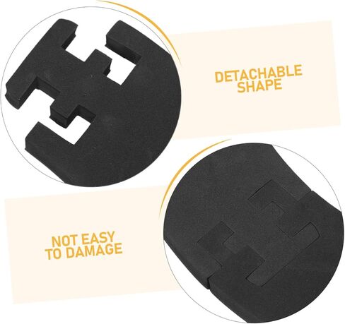 Eva Dartboard Wall Guard with Shock Absorption and Impact Absorption for Game Room and Garage Dart Games, Black Dartboard Surround Ring Protector for Renters and Starters in Kuwait