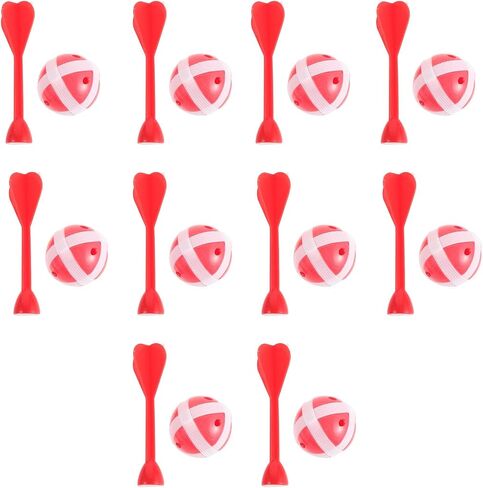 1 Set Sticky Balls for Fabric Dart Board - Toss Game Colorful Hook and Loop Balls - Indoor Sport Toys for Birthday, Holiday, and Party Play in Kuwait