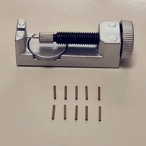 Lighter Hinge Pin Removal Tool – Compatible with Zippo Before 2005 – Includes 9×1.2mm Pins, Precision Repair Base & Spare Pins for Easy Replacement in Kuwait