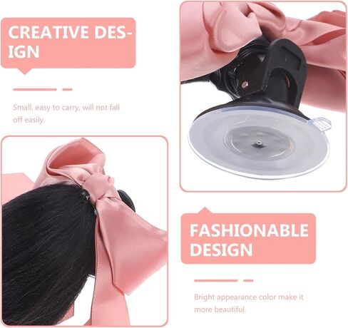 Ornament Decorative Ponytail Wig Motorcycle Hair Braid Accessory Comfortable Material in Kuwait