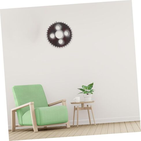 ULDIGI Vintage Wall Hanging Retro Gear Decor Industrial Wall Sculpture for Home Dec in Kuwait