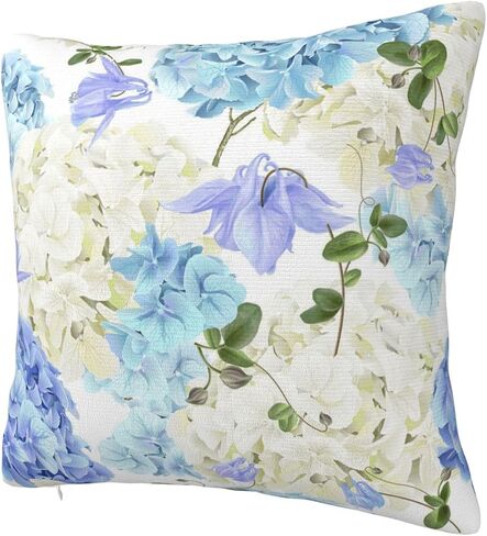 Pillowcase Hydrangea Chair Cushion Cover Can't Afford The Ball Square Cushion Cover in Kuwait