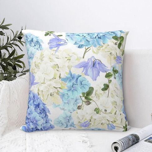 Pillowcase Hydrangea Chair Cushion Cover Can't Afford The Ball Square Cushion Cover in Kuwait