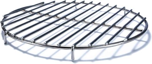 Chimney-Mate Charcoal Starter Grilling Grate | Sous Vide Searing Accessory | Turn Your Charcoal Chimney Into A Portable Grill | Fits On Top Of Most 7.5 Inch Chimneys | Portable Camping Grill Grate in Kuwait