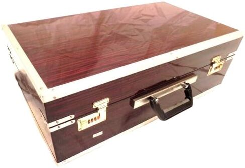 Portable Folding Harmonium, 9 Stops, Rosewood Color, 3 1/2 Octave, Coupler, Bag, Tuned To A440 in Kuwait