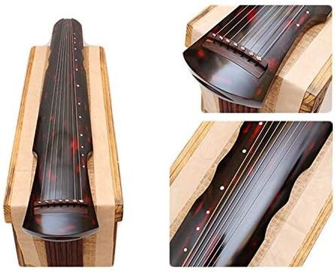 سلسلة MAESTRO المستردة من FIR Fuxi Guqin المصممة لمدارس Guqin المعهد الموسيقي والمهني - آلة القانون الصينية القديمة ذات 7 أوتار على مستوى الكونشرتو in Kuwait