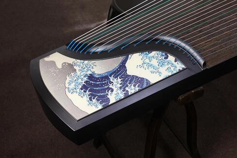 LANDTOM Selected Professional Level Ebony Guzheng (163cm) for Adults/Children/Senior/Intermediate/Beginner in Kuwait