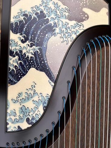 LANDTOM Selected Professional Level Ebony Guzheng (163cm) for Adults/Children/Senior/Intermediate/Beginner in Kuwait
