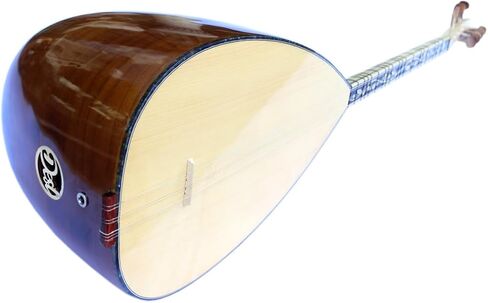 Turkish Quality Short Neck Mulberry Baglama Saz For Sale ASK-306 in Kuwait