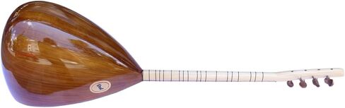 Turkish Quality Short Neck Mulberry Baglama Saz For Sale ASK-306 in Kuwait