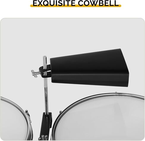 مجموعة طبول Timbales مقاس 13 بوصة و14 بوصة مع حامل عالي التحمل وجرس البقر لأداء فرقة السالسا للموسيقى اللاتينية in Kuwait