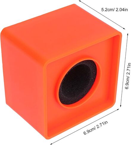 3pcs Bright Colored Cube Microphone Flag Station Made of Sturdy Plastic, Universal Fit and Reusable Mic Logo Flags for Tv Station, Host Cosplay, Podcast Broadcasting, and Live in Kuwait