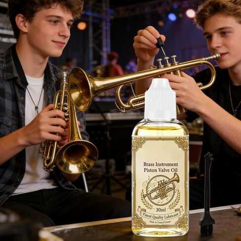 for Instrument Care,Lubricant Pistons and Instrument Valves | Metal Lubricant,for Trumpet, Euphonium, Trombone, Barí, Flute, Saxophone, Home Performance, Di Di in Kuwait