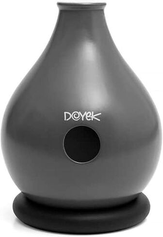 SALA MZIK ALETLERI Udu Drum (Kuzeh) صغير من DOYEK UDS1 - سيراميك - سيراميك طبيعي - 1.5 كجم - 31 سم × 23.5 سم - مع حقيبة مبطنة وحلقة سوداء in Kuwait