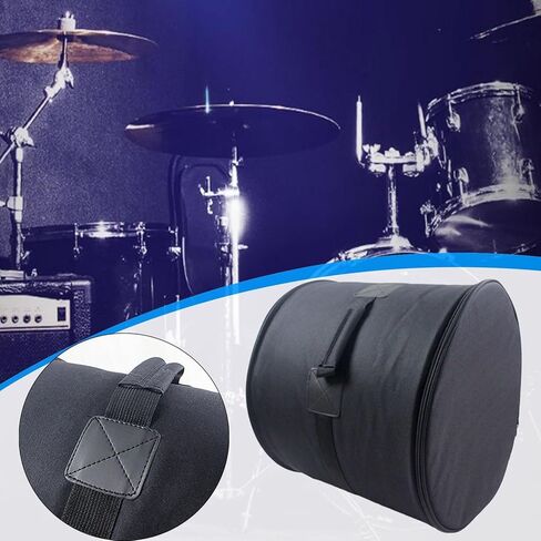 Bass Drum Bag with Thick Padding Protection, Portable Carry Case with Handle for Gig Transport, Drum Accessory- 22 inch in Kuwait