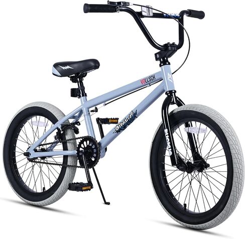 دراجة BMX Freestyle BMX 20 بوصة دراجة أطفال مع 4 أوتاد للمراهقين من 8 إلى 15 عامًا ، الأولاد ، الفتيات ، الدراجين المبتدئين ، ألوان متعددة in Kuwait