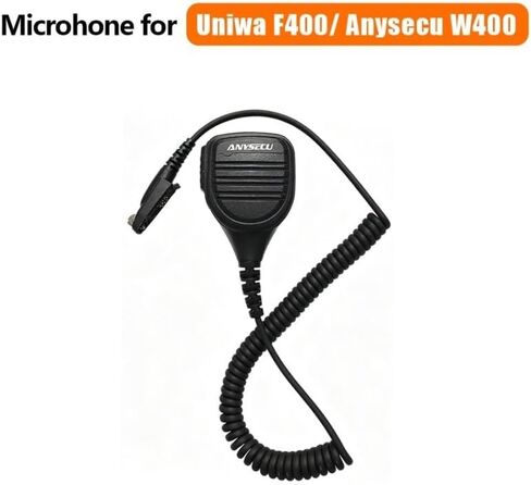 ميكروفون محمول لراديو شبكة UNIWA F400 وAnysecu W400 4G in Kuwait
