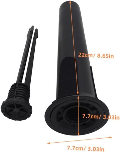 YARNOW Soprano Saxophone Stand B-key Folding Display Holder Portable Sax Display Stand for Soprano and Lightweight Stable Easy to Use Compact Design in Kuwait