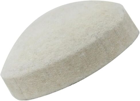 Replacement Drum Hammers Head Pad White Felt Pad for Timpani Mallets Foot Pedal Heads for Drummers in Kuwait