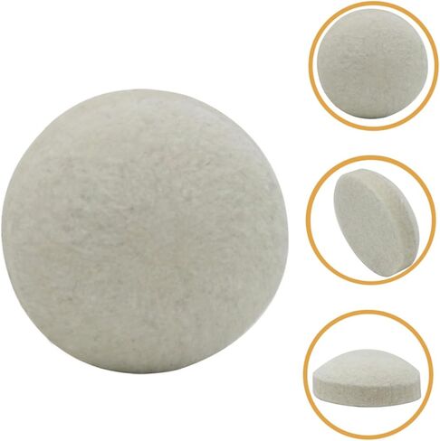 Replacement Drum Hammers Head Pad White Felt Pad for Timpani Mallets Foot Pedal Heads for Drummers in Kuwait