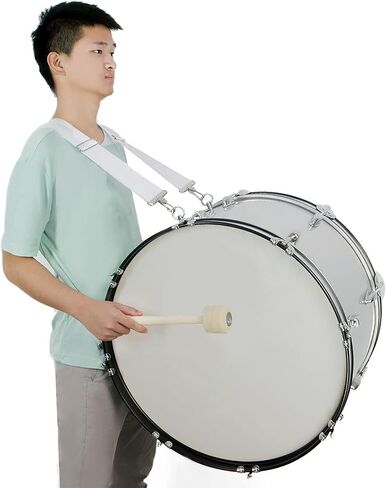 Adjustable to Bass Strap with Ergonomic Drum Double Sling Shoulder Design Nylon Military Drum Belt Easy Clean for Marching in Kuwait