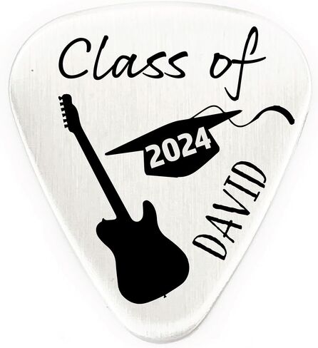 Class Of 2025 Guitar Pick High School Graduation Gift Boy Guitar Pick Graduation Gift Boy Graduation Guitar Pick 2025 Graduation Gift GRADUATION-PICK in Kuwait