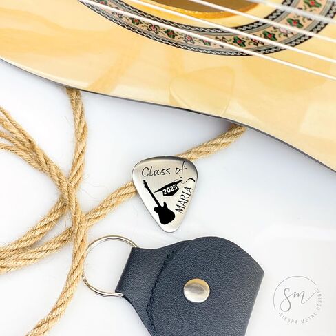 Class Of 2025 Guitar Pick High School Graduation Gift Boy Guitar Pick Graduation Gift Boy Graduation Guitar Pick 2025 Graduation Gift GRADUATION-PICK in Kuwait