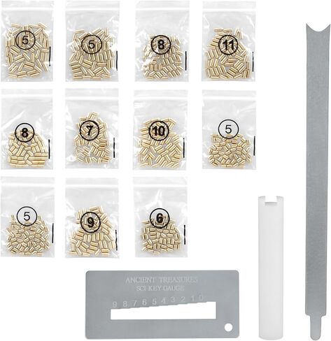 SC1/SC4 Keyway Re-Key Kit for with Schlage Rekeying Kit Door Lock Pinning Kit with Bottom Pins (0-9, 50 Each)， Top Pins, Follower, Gauge, Removal Tool，DIY Rekey Kit in Kuwait