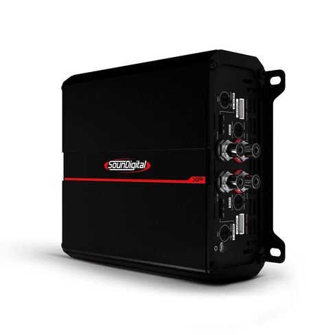 مكبر صوت للسيارة SoundDigital XP 2400.4 2 أوم ذو 4 قنوات، طاقة قصوى 2400 وات، أحدث طراز (متجدد) in Kuwait