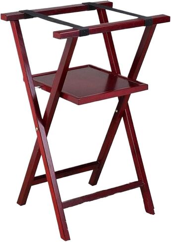 Rack, Folding Suitcase Stand Hotel Luggage Rack Double-Layer Storage Rack for Guest Room Home Bedroom Hotel in Kuwait