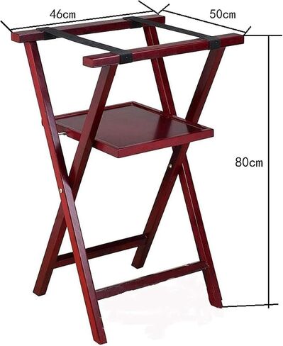 Rack, Folding Suitcase Stand Hotel Luggage Rack Double-Layer Storage Rack for Guest Room Home Bedroom Hotel in Kuwait