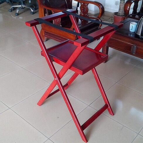 Rack, Folding Suitcase Stand Hotel Luggage Rack Double-Layer Storage Rack for Guest Room Home Bedroom Hotel in Kuwait