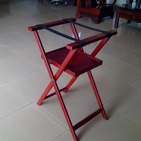 Rack, Folding Suitcase Stand Hotel Luggage Rack Double-Layer Storage Rack for Guest Room Home Bedroom Hotel in Kuwait