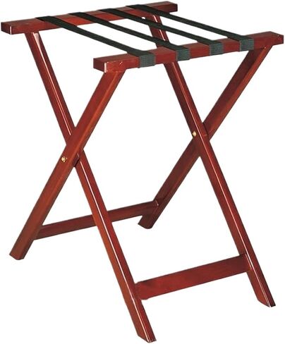 Rack,Foldable Luggage Rack Wood Folding Bedroom Storage for Hotel Guest Room Bedroom Hotel in Kuwait