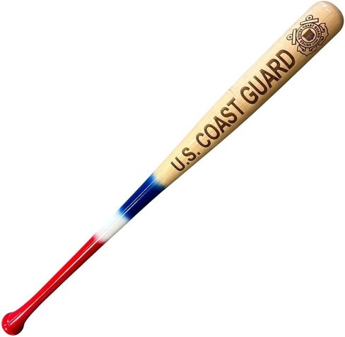 U.S. Coast Guard Laser-Engraved Baseball Bat in Kuwait
