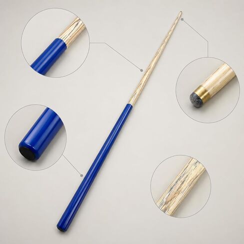 Ash Cue, One-Piece Billiard Cue s, 10mm Tip Break Cue, Compact Pool s for Adults in Kuwait