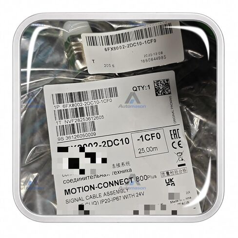 6FX8002-2DC10-1CF0 كابل التصنيع باستخدام الحاسب الآلي 6FX80022DC101CF0 جديد 1 قطعة in Kuwait