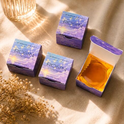 EOTE 4PCS Instrument Rosin for Violin Viola Cello Erhu | 4PCS Value Pack • Bonus Cleaning Cloth • Student-Friendly • For Violin Viola Cello & Erhu • Individually Packed in Kuwait