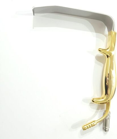 Tebbetts Breast Augmentation Retractor 36mmx150mm Fiber Optic Light and Suction in Kuwait