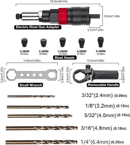 Multiple Specification Bolted Secure Head Link Set Including 2.4mm to 6.4mm Measurements for Various Tasks Thin Secure Pulling Center in Saudi Arabia