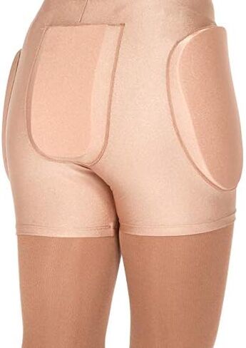 Jerry's 850 Ice Skating Padded Protective Shorts (Adult S/M,Beige) in Saudi Arabia