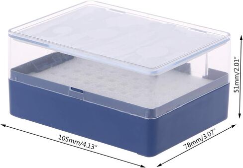 Storage Box With Foam Milling Cutter For 50 PCB Drill Bits in Kuwait