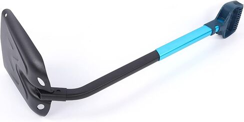 Aluminium Alloy Folding Snow Shovel, Long Handle Portable Outdoor Tool for Camping Hiking with Easy Installation in Kuwait