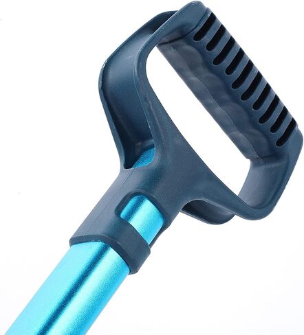 Aluminium Alloy Folding Snow Shovel, Long Handle Portable Outdoor Tool for Camping Hiking with Easy Installation in Kuwait