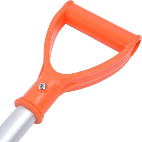 Cosiki Adjustable Snow Shovel Extendable Snow Shovel, Telescopic Large Capacity D Handle Aluminum Alloy Ice Scraper with Foam Grip, Ideal for Mud & Sand in Kuwait