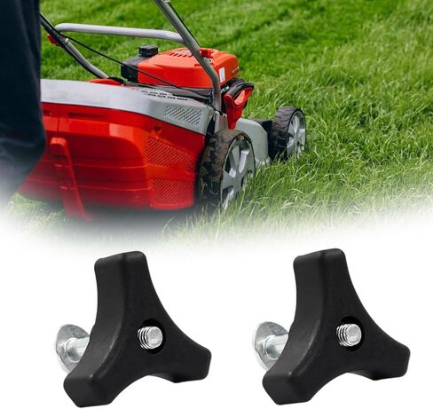 Ergonomic Triangular Knob Screw Nut for Grass Trimmer Triangular Handle Fastening Screw Gardening Accessory Garden Tool Fastener Nonslip Handle Nut Rustproof Lawns Mower Universally Hardware in Kuwait