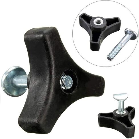Ergonomic Triangular Knob Screw Nut for Grass Trimmer Triangular Handle Fastening Screw Gardening Accessory Garden Tool Fastener Nonslip Handle Nut Rustproof Lawns Mower Universally Hardware in Kuwait